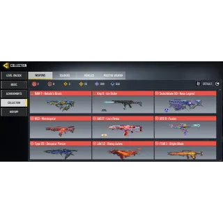 Cheapest Call of duty mobile account every 20+ leggys 9 mythics