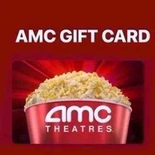 $50 AMC Theater GC WITH PIN