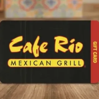 $50 Cafe Rio  Gift card with pin 