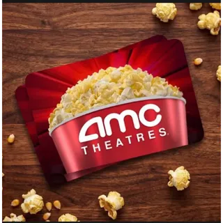 $63.00 AMC Theater GC WITH PIN