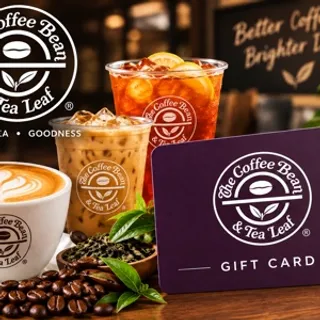 $20 Coffee bean &tea leaf gift card 
