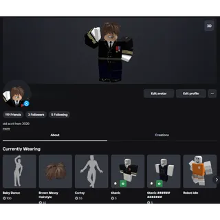 Roblox Account 64.50$ Value