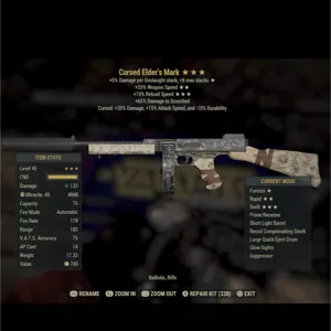 3 STAR CURSED ELDER'S MARK