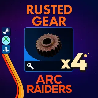 Gear rusted