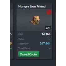 limited x21 hungry lion friend