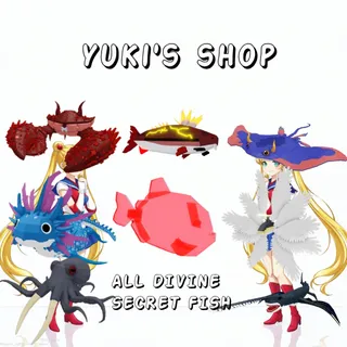 DIVINE FISH 5X - FISCH READ BELOW 