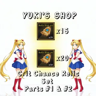 +5% CRIT CHANCE RELIC CRAFT MATERIALS | SAILOR PIECE