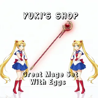 Great Mage Set (Frieren) with free 500 eggs and 100 keys  - Sailor Piece