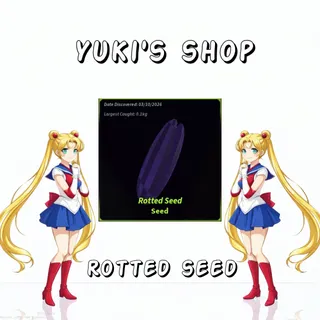 1x rotted seed - fisch