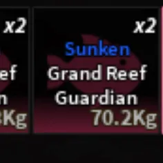 Sunken Grand Reef Guardian - Fisch