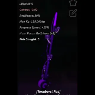 Toxinburst rod set - fisch 