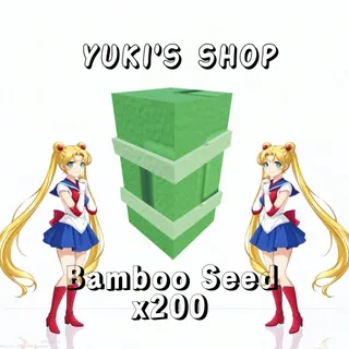 200 bamboo seeds - gag 