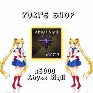 Sailor Piece  - 5000 abyss sigil