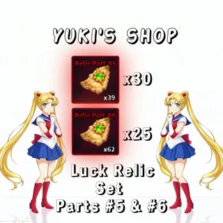 20% LUCK RELIC CRAFT MATERIALS | SAILOR PIECE