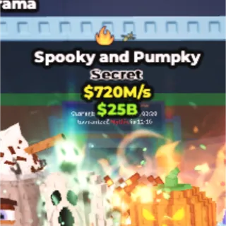 720 m/s ⭐Spooky and Pumpky Instant Delivery ✅Cheap