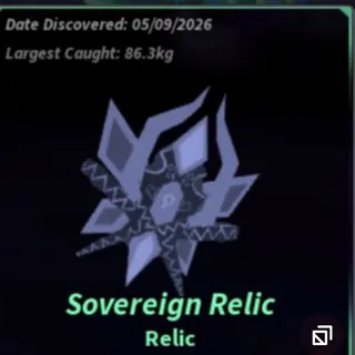 10x sovereign relic - fisch