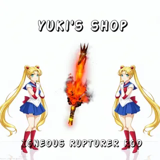 Igneous Rupturer Rod set - All 11 Pearls - Fisch