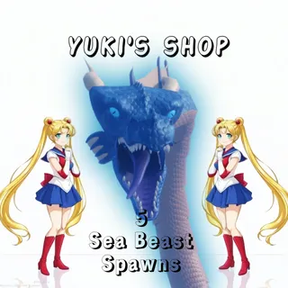Sailor Piece - 5x SEA BEAST SPAWN 
