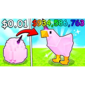 Hatch 1 million chickens [eggs] random value 10Sxvg - 100Sxvg (C)
