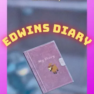 Edwin's Diary MISC ITEM