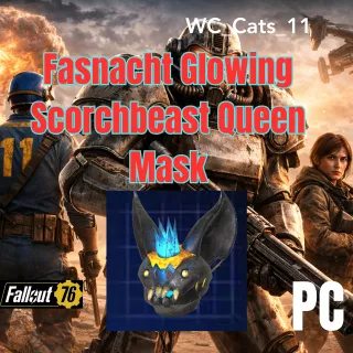 Fasnacht Glowing Scorchbeast Queen Mask