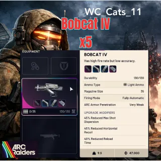 Bobcat x5 - With Attachments