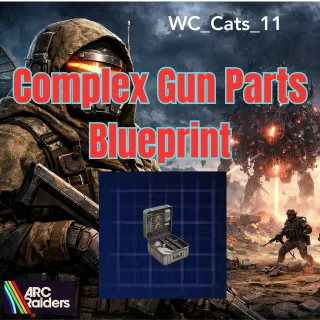 Complex Gun Parts Blueprint