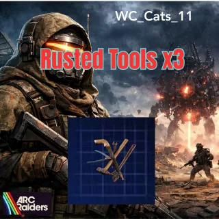 Rusted Tools x3