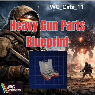 Heavy Gun Parts Blueprint
