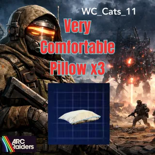 Very Comfortable Pillow x3