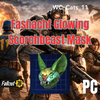 Fasnacht Glowing Scorchbeast Mask