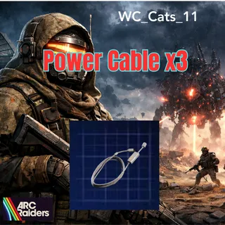 Power Cable x3