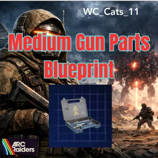 Medium Gun Parts Blueprint