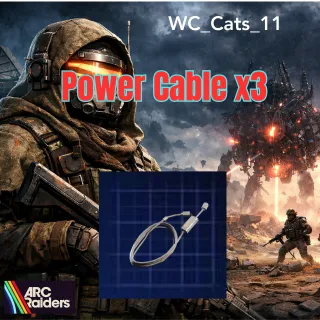 Power Cable x3