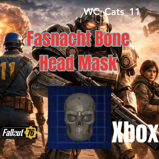 Fasnacht Bone Head Mask