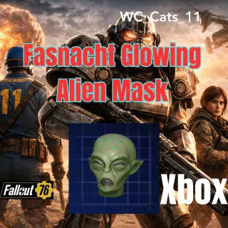 Fasnacht Glowing Alien Mask