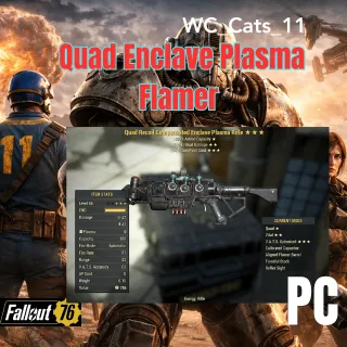 Quad Enclave Plasma Flamer Rifle