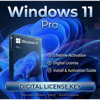 Windows 11 Pro Activation Key - Digital License - Lifetime Activation