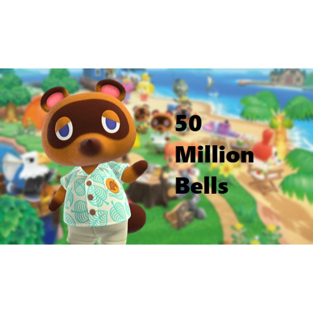 Animal Crossing New Horizons 50 Million Bells