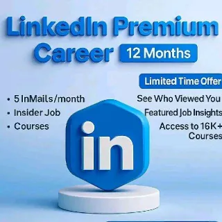 LinkedIn Career Plan 12 Months Voucher