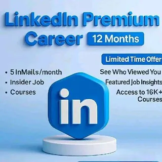 LinkedIn Career Plan 12 Months Voucher