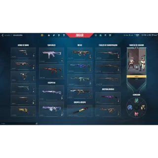 VALORANT FULL ACCESS NORTH AMERICA / NA CHAMPIONS 22 KNIFE AND OTHERS