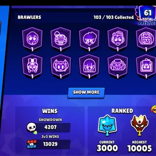 FULL ACCESS 5X MASTER TOTAL 85K TROPHIES 🏆 RANK 35