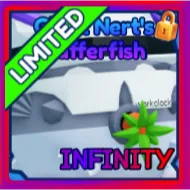 Giant nert pufferfish bgsi infinity