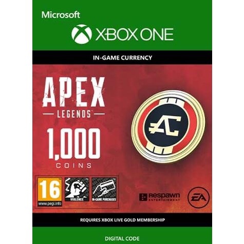 APEX Legends: 1000 Coins Xbox One Key GLOBAL - Xbox Gift ...