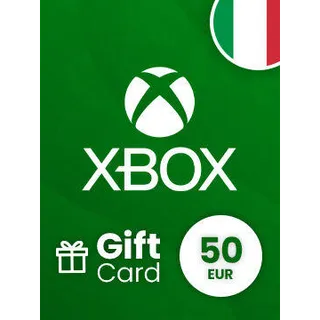 EUR 50.00€ | ITALY XBOX LIVE GIFT CARD