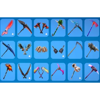 200+ skins, Omega (Max Stage 5), Carbide (Max Stage 5), Ragnarok (max stage) Save the world included.