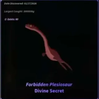 Forbidden plesiosaur (Rare Divine Secret)
