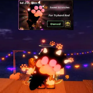 Sweet Scratches Rod Skin | FISCH