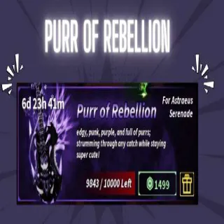 Purr Of Rebellion